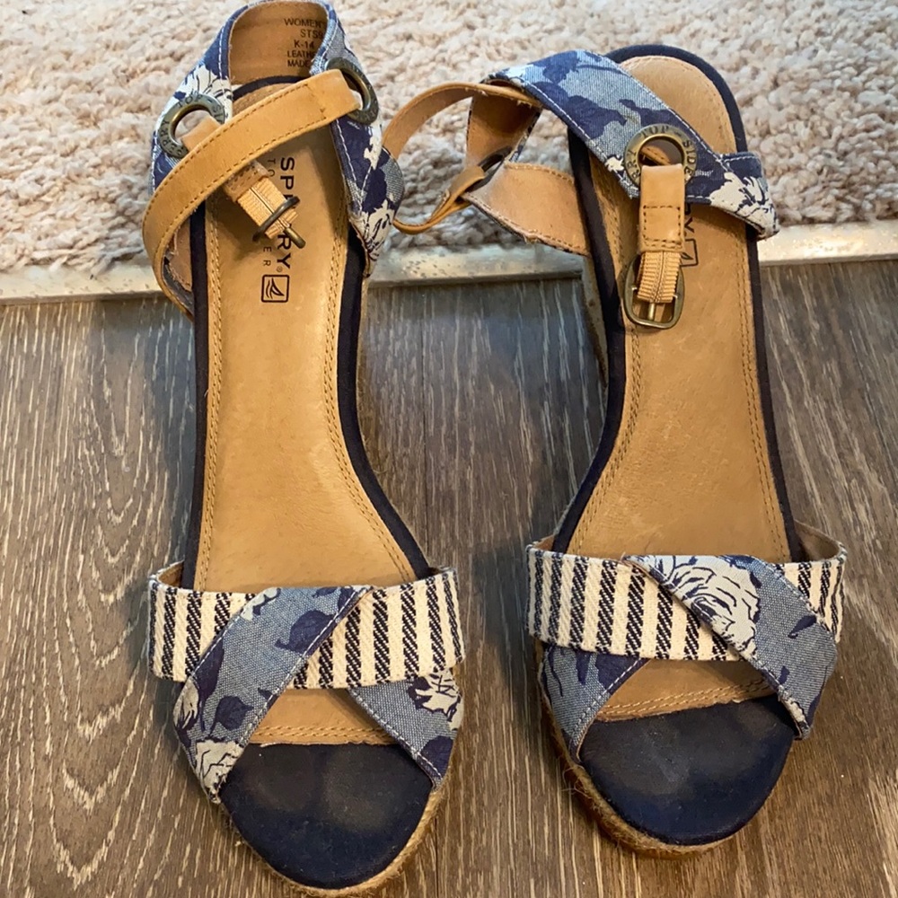 Sperry espadrille wedges